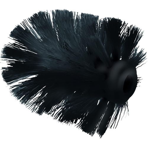KAL-Tête De Brosse Wc De Rechange Noire