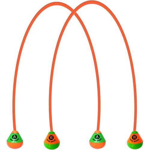 Kal-Jouets De Plongée Piscine Pour Enfants, Bagues De Plongée De Natation, Jouet Sous Eau Été, Porte De Natation Jouets Sous, Natation Piscine Entrainement Aquatique 2pcs¿2.5m¿