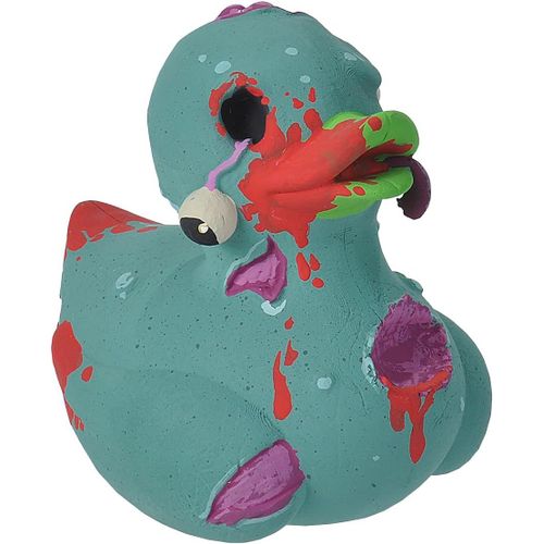 KAL-Rubber Duck Zombi, Canard En Caoutchouc, Jouet De Bain, Idée Cadeau Pour Bébé, Canard En Plastique, Super Cadeau Pour Les Enfants Et Les Adultes, 10 Cm, Jaune