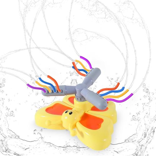 KAL-Jeux D Eau Exterieur Pour Enfants, Arroseur Enfant D'Eau, Rotatif Jouet D'Arrosage D'Eau, Jouets Sprinkler, Jeux Jardin Enfant Exterieur De D'Été Pelouse Pour Garçons Filles 3 4 5 6 7 8 9 10 Ans