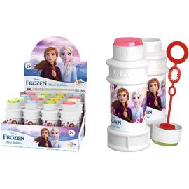 Kal-- Pack De 16 Bulles Reine Des Neiges - Bulles De Savon - 175 Ml - 047575pa - Bleu - Plastique - Licence Officiel - Jouet Enfant - Jeu De Plein Air - À Partir De 3 Ans