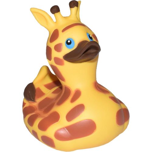 KAL-Rubber Duck Girafe, Canard En Caoutchouc, Jouet De Bain, Idée Cadeau Pour Bébé, Canard En Plastique, Super Cadeau Pour Les Enfants Et Les Adultes, 10 Cm, 4