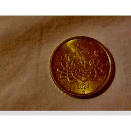 Lot De 3 Pièces Année Italie 10 20 Et 50 Centimes 2024 