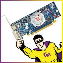 Carte Graphique AMD Radeon HD2350 64Mo LP PCI-Express DVI S-Video High-Profile