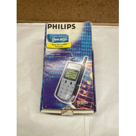Téléphone Philips Genie 2000 – Rare Vintage – Boîte Accessoires - Bon État