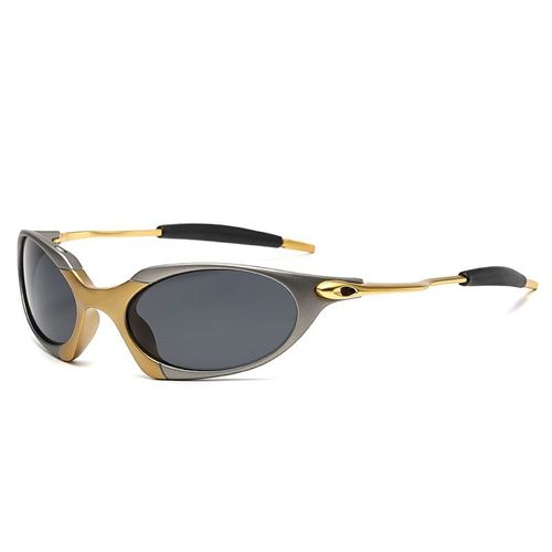 Lunettes De Soleil Polarisées Pour Hommes,Vtt,Cyclisme,Uv400,Pêche,Lunettes De Vélo En Métal,Lunettes D'équitation - Type C2