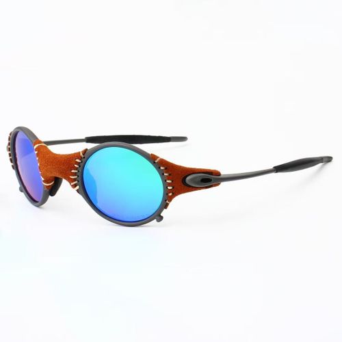 Vtt Homme Lunettes De Soleil Polarisées Lunettes De Cyclisme Uv400 Lunettes De Soleil De Pêche Lunettes De Vélo En Métal Lunettes De Cyclisme Lunettes D'équitation E5-3 - Type Green #A