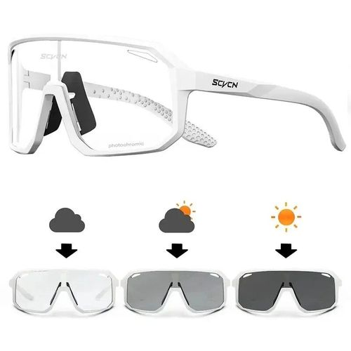 Lunettes De Cyclisme Lunettes De Soleil Photochromiques Hommes Femmes Vtt Lunettes De Route Vélo Équitation Sports De Plein Air Randonnée Lunettes - Type Dz-S62-Ph-05 #B