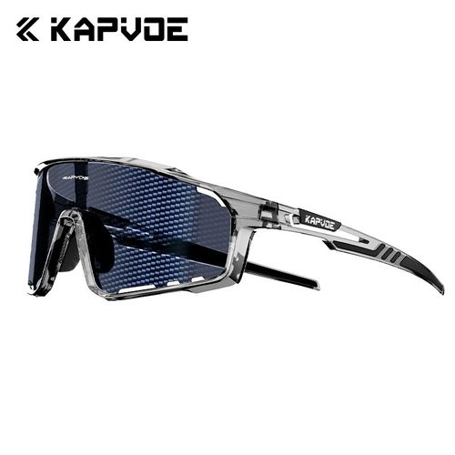 Kapvoe Nouvelle Technologie Nano Lentilles Lunettes De Cyclisme Sports De Plein Air Lunettes De Soleil Vélo Uv400 Lunettes Hommes Femmes Vtt Lunettes De Vélo - Type K76-G-1l-25-Nano Lenses