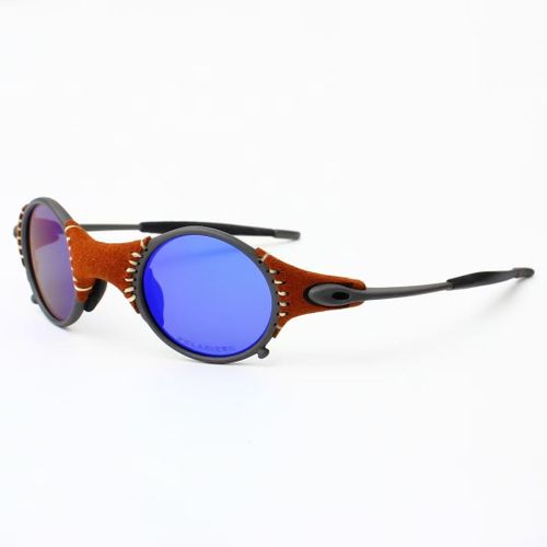 Vtt Homme Lunettes De Soleil Polarisées Lunettes De Cyclisme Uv400 Lunettes De Soleil De Pêche Lunettes De Vélo En Métal Lunettes De Cyclisme Lunettes D'équitation E5-3 - Type Bleu Profond #A