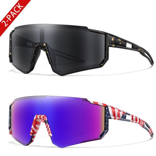 Lunettes De Soleil D'extérieur Pour Enfants De 3 À 8 Ans,Pour Garçons Et Filles,Uv400,Sport Pour Jeunes,Baseball,Camping,Vtt - Type Dk1-6 #B