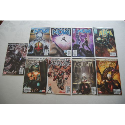 Nova (2007) 13 14 15 Annual 1 Starlord 3 4 Quasar 3 4 Wraith 4 Annihilation Conquest