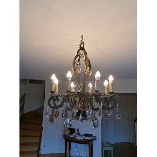 Lustre À Pampilles Début 1900