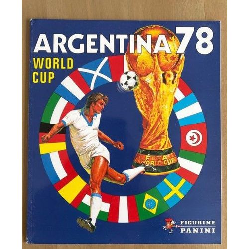 Album Panini Argentina 78 World Cup Version Imprimée