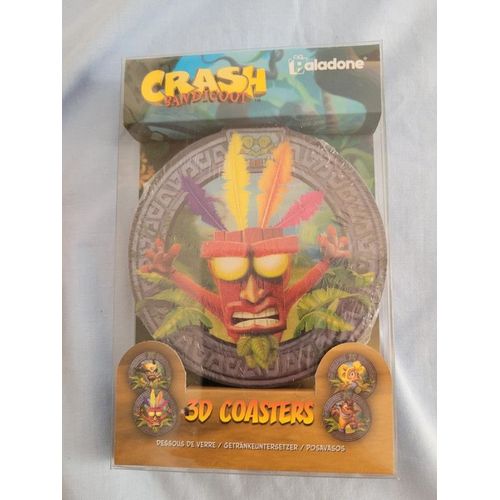 Dessous De Verres 3d "Crash Bandicoot"