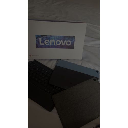 Tablette Lenovo IdeaPad Duet Chromebook CT-X636F 64 Go 10.1 pouces Bleu glacier / Gris fer