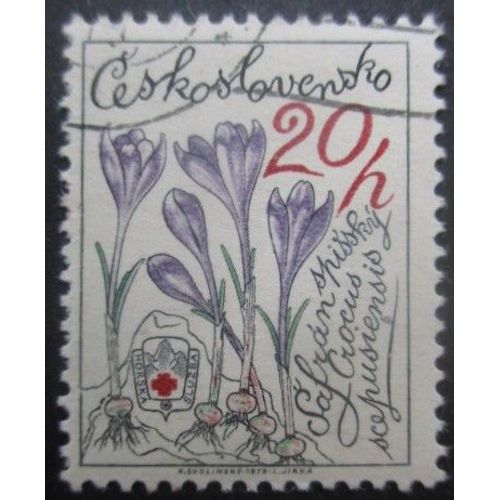 Tchecoslovaquie N°2329 Fleurs Oblitéré