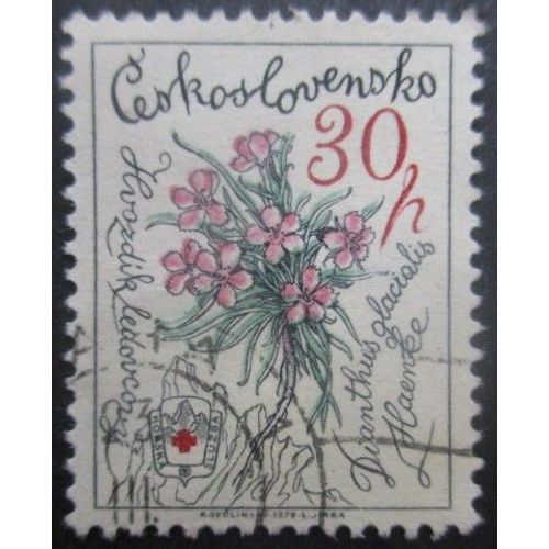 Tchecoslovaquie N°2330 Fleurs Oblitéré