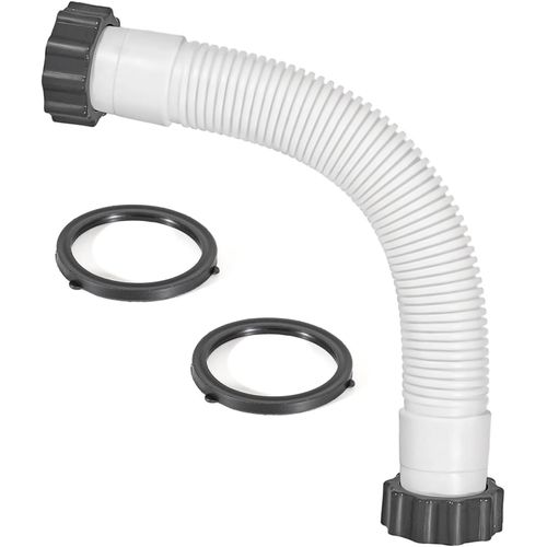 BLAZEFLUX-Tuyau de pompe filtre piscine 11535 Intex, remplacement 16 pouces, systemes filtre a sable et eau salee, connexion 1.5"",