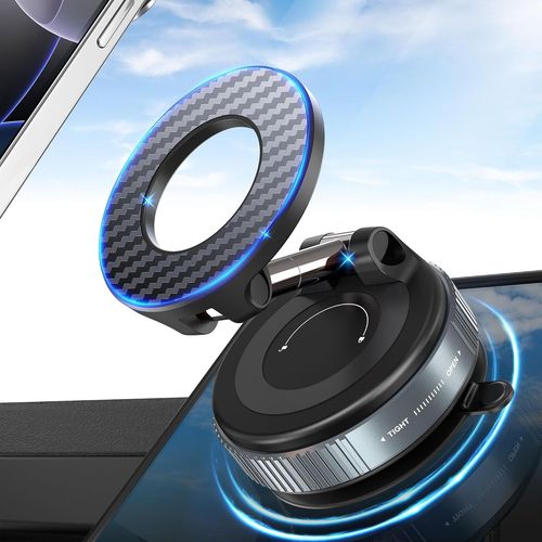 Blazeflux-Support Telephonique Magnetique Auto Plusacc - Ventouse Rotative 360 Degres Pliable Portable Iphone 16/15/14/13 Sur