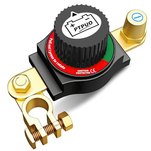 Blazeflux-Interrupteur Batterie Auto - Disjoncteur 12v-48v Pour Voiture Camping-Car Bateau - Option Installation Flexible