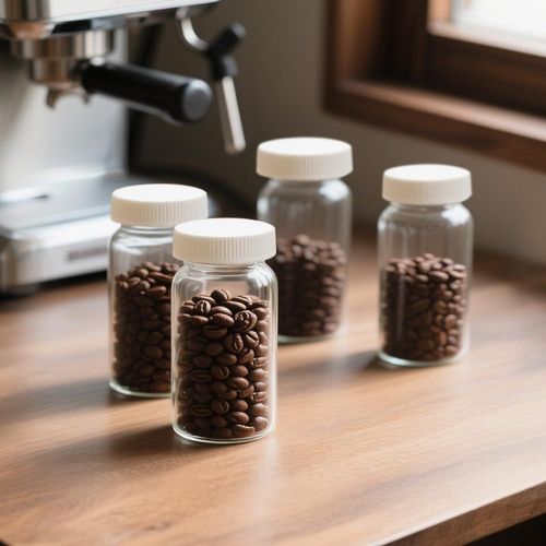 Blazeflux-Lot De 10 Flacons En Verre De 60ml Bouchons - Petites Bouteilles Rondes Transparentes Shots, Jus Diy, Potions, Whisky Et