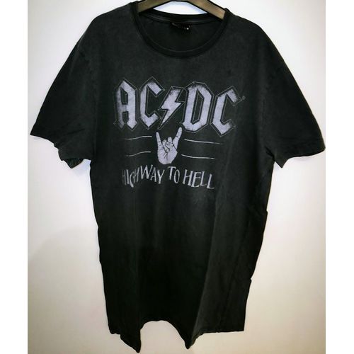 T-Shirt Noir Acdc Highway To Hell - T M