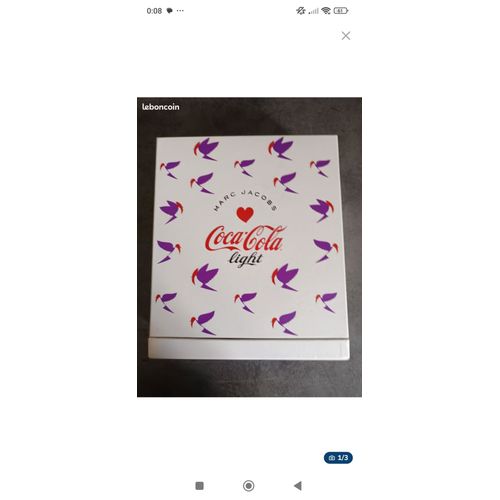 Coffret Collector Coca Cola Marc Jacobs