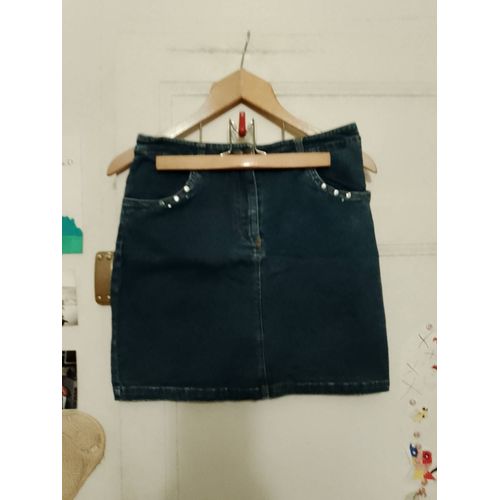 Jupe En Jean Bleue 36 S.
