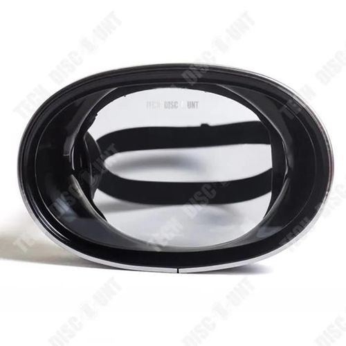 Lunettes De Plongée - Td® - Hd - Grand Champ De Vision - Silicone - Noir