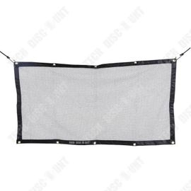 Filet De Protection Pour Voiture - Td® - Isolation Siège Arrière - Noir - 115 X 62 Cm - Chien
