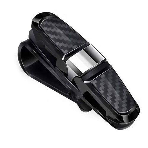 Pare-Soleil Pour Véhicule,Fixation Automatique,Lunettes De Soleil,Porte-Lunettes,Carte,Billet,Stylo,Clip,Accessoires Automobiles - Type Size A 1pc Silver