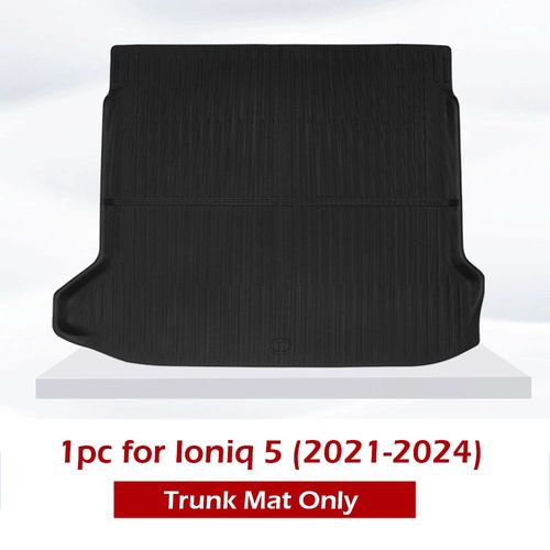Doublure De Chargement En Polymère De Sol Xpe Tous Temps Pour Hyundai Ioniq 5,Doublure De Chargement,Coffre Arrière,Housse De Siège Arrière,Lhd,2021-2024 - Type 1pc Trunk Mat-Nonslide