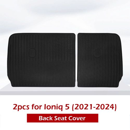 Doublure De Chargement En Polymère De Sol Xpe Tous Temps Pour Hyundai Ioniq 5,Doublure De Chargement,Coffre Arrière,Housse De Siège Arrière,Lhd,2021-2024 - Type 2pcs-Nonslide