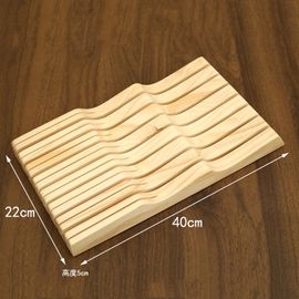 Grand Support De Bloc De Couteaux En Bois,Organisateur De Couteaux À Tiroir,Parfait Pour La Maison Et Les Chefs,Porte-Couteau Haut De Gamme,Cadeaux,Pendaison De Crémaillère - Type 15 Slot