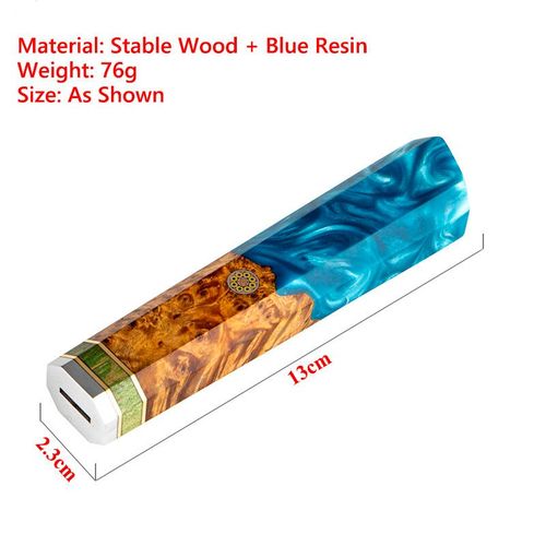 Manche De Couteau En Bois De Bricolage Professionnel,Restaurant,Cuisine,Tranchage Japonais Santoku,Manche De Couteau De Voiture,Accessoires De Remplacement - Type B Type