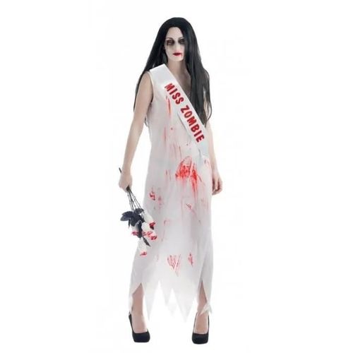 Destockage Déguisement De Miss Zombie Femme Ptitclown Blanc