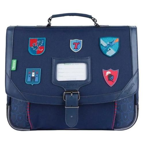 Tann's - Cartable 35cm "Lancelot" bleu - 12830