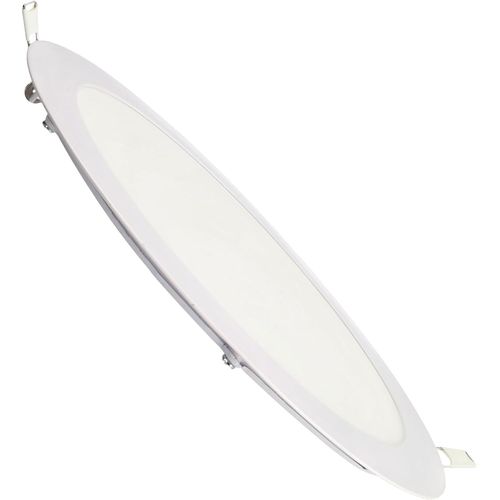 KAL-¿ Pack X 1 Downlights Led Encastrables, 18W, 1440 Lumen, Forme Ronde, Trou Encastré Ø 200- Ø 205 Mm, Profondeur Extra Plat 13 Mm, Blanc Froid 6000K, Transformateurs Inclus