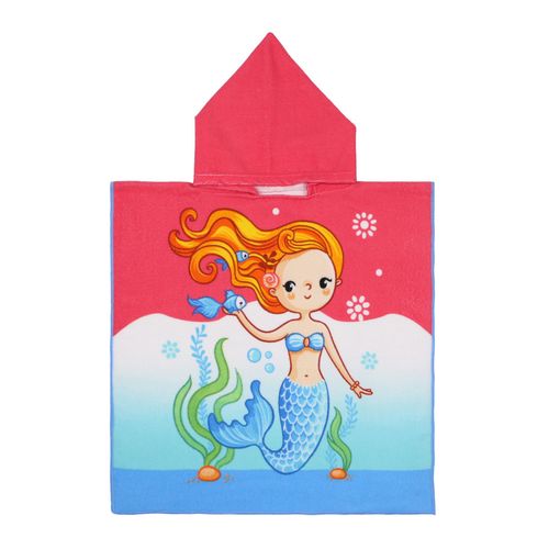 Peignoir De Bain En Coton À Capuche Pour Bébé Garçon Et Fille,Serviette De Plage Motif Dessin Everak,Cape De Dinosaure,Couverture Ronde Pour - Type Lg34