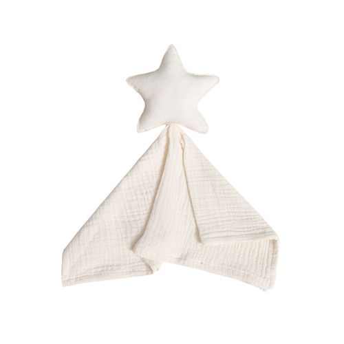 Sucette Insulaire Pour Bébé,Serviette Apaisante,Bavoir,Poupée Douce,Anneau De Dentition,Confort Pour Nourrissons,Sommeil,Soins Infirmiers,Couverture De Câlin,Jouets - Type Beige Star #A