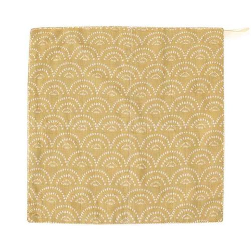 Serviette de visage en bambou pour bébé,mouchoir doux,bavoirs en mousseline,serviette de salive,gaze de coton,petit bavoir carré pour enfants,Everths,2 couches - Type dot