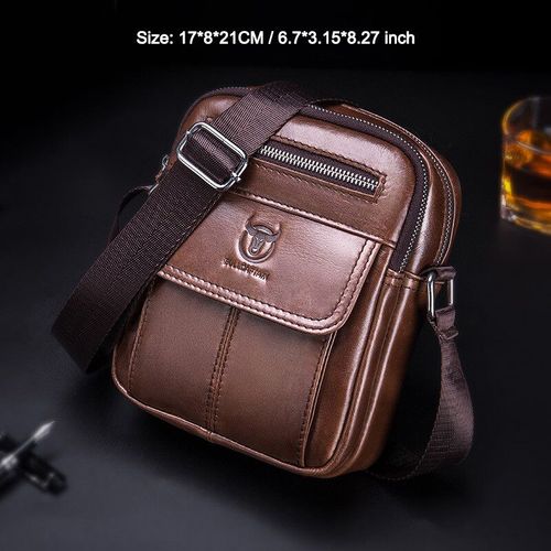Sac à Main en Cuir de Vache group pour Homme,Sacoche à Bombes,de Haute Qualité,pour Ordinateur Portable,de Marque,A2G044 - 016 brown