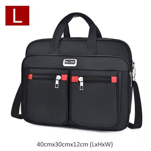 Sac à Main en Nylon pour Homme d'Affaires,Étui Bombe,pour Ordinateur Portable de 15.6 Pouces,Grande Capacité,Étanche,à Bandoulière,Fourre-Tout de Voyage,XA774ZC - Style A L