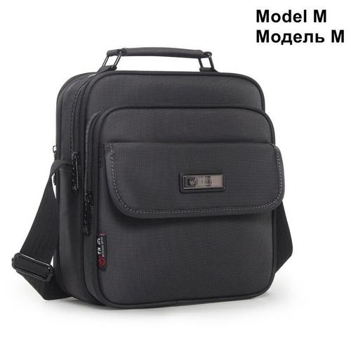OYfeat INGER-Sac à bandoulière étanche pour homme,étui à bombes,grill Oxford,haute qualité,sac lancé,multi-poches,pack en nylon décontracté - M