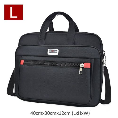 Sac à Main en Nylon pour Homme d'Affaires,Étui Bombe,pour Ordinateur Portable de 15.6 Pouces,Grande Capacité,Étanche,à Bandoulière,Fourre-Tout de Voyage,XA774ZC - Style B L