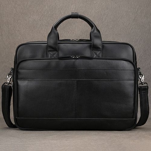 Sac à bandoulière en cuir véritable pour ordinateur portable,étui à bombes,sac de messager professionnel,sac officiel,meilleure qualité,03/initiated,15.6,16,17 pouces - 40cm