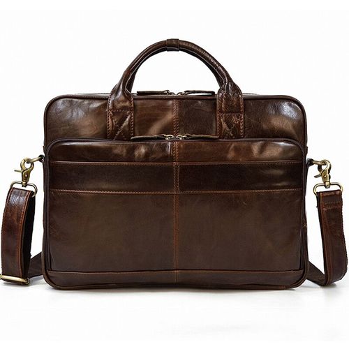 Sac à Main en Cuir group Souple pour Homme,Étui à Bombes d'Affaires,pour Ordinateur Portable,3 Utilisations,Multifonctionnel,en Peau de Vache,MessGrass,Fourre-Tout - red brown2