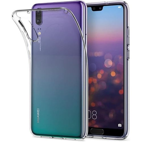 Coque Transparente Pour Huawei P20 [Coque En Silicone] [%100 % Transparent] [Matériau Allemand] [Ultra Fin] Coque De Protection Transparente Pour Huawei P20