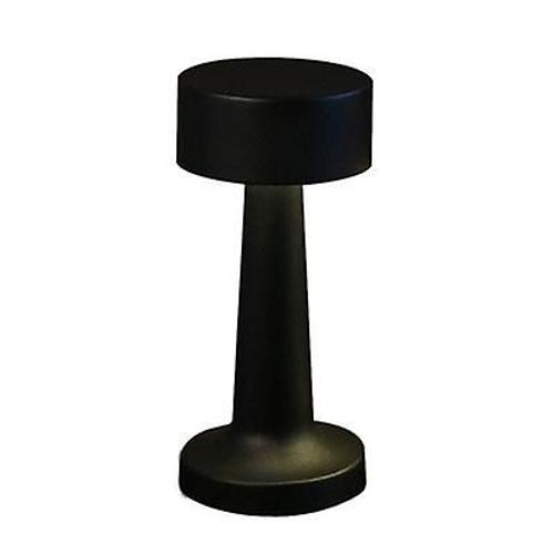 Lampe De Bureau Avec Barre De Chargement Rétro Sans Câblage, Variateur Tactile, Noir